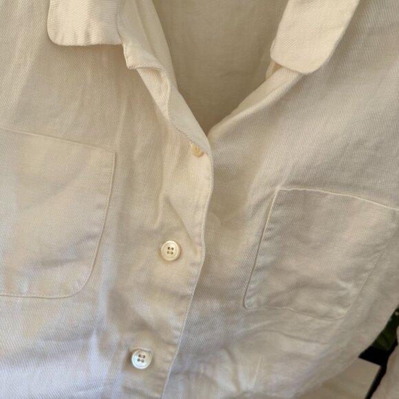 Vintage Talbots Irish Linen Cropped Jacket - Picture 2 of 4